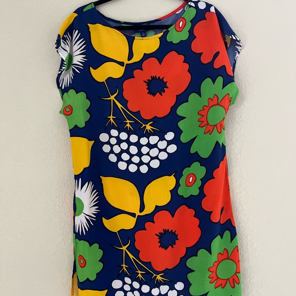 Marimekko for Target Kukkatori Floral Print Women's Shift Dress M